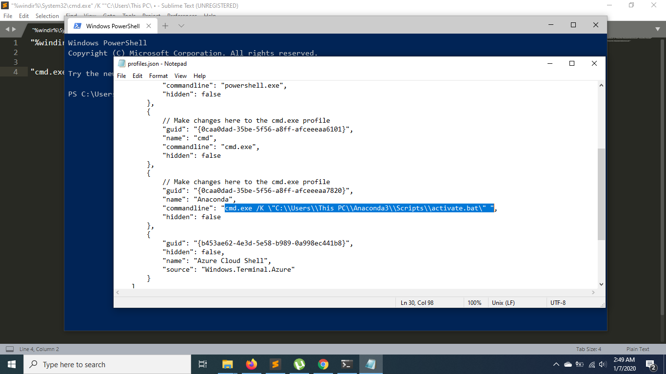 How to Add Anaconda To Windows Terminal For Data Science – JCharisTech