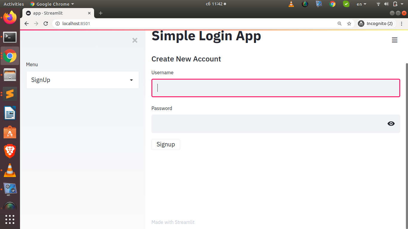 How to Add A Login & Signup Section to Streamlit Blog App JCharisTech
