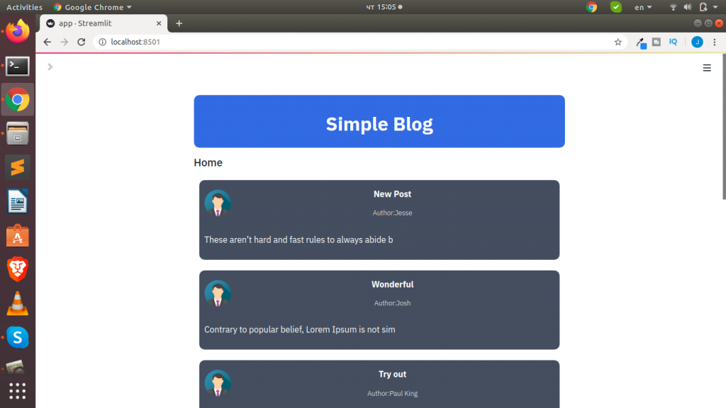 Build a Simple CRUD Blog with Streamlit and Python JCharisTech