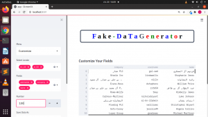 fake data generator python