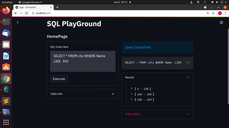 Building Sql Playground App With Streamlit And Python Jcharistech