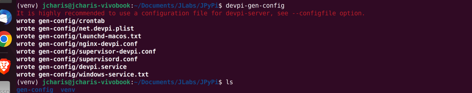 How to Run a PyPi Mirror Locally on Your Laptop using DevPi – JCharisTech