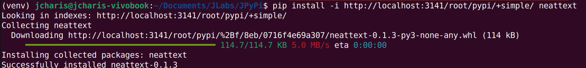 How to Run a PyPi Mirror Locally on Your Laptop using DevPi – JCharisTech
